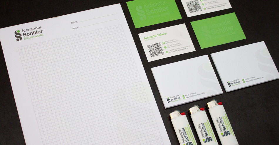 Corporate Design - Alexander Schiller Steuerkanzlei