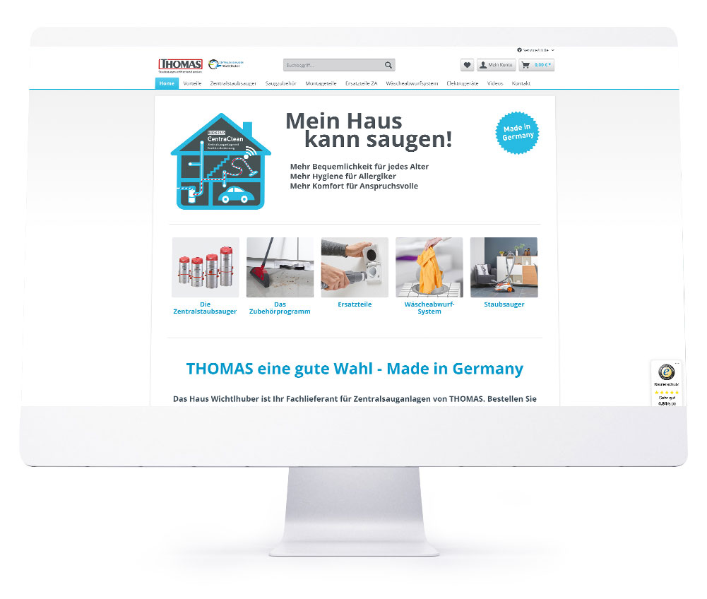 purpix GmbH – Ihre Werbeagentur - THOMAS Zentralstaubsauger