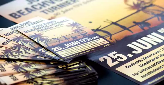 Flyer Design - TSV Schnaitsee