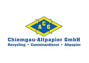 Logoentwicklung mit purpix Werbeagentur - Chiemgau Altpapier GmbH-Kundenlogo