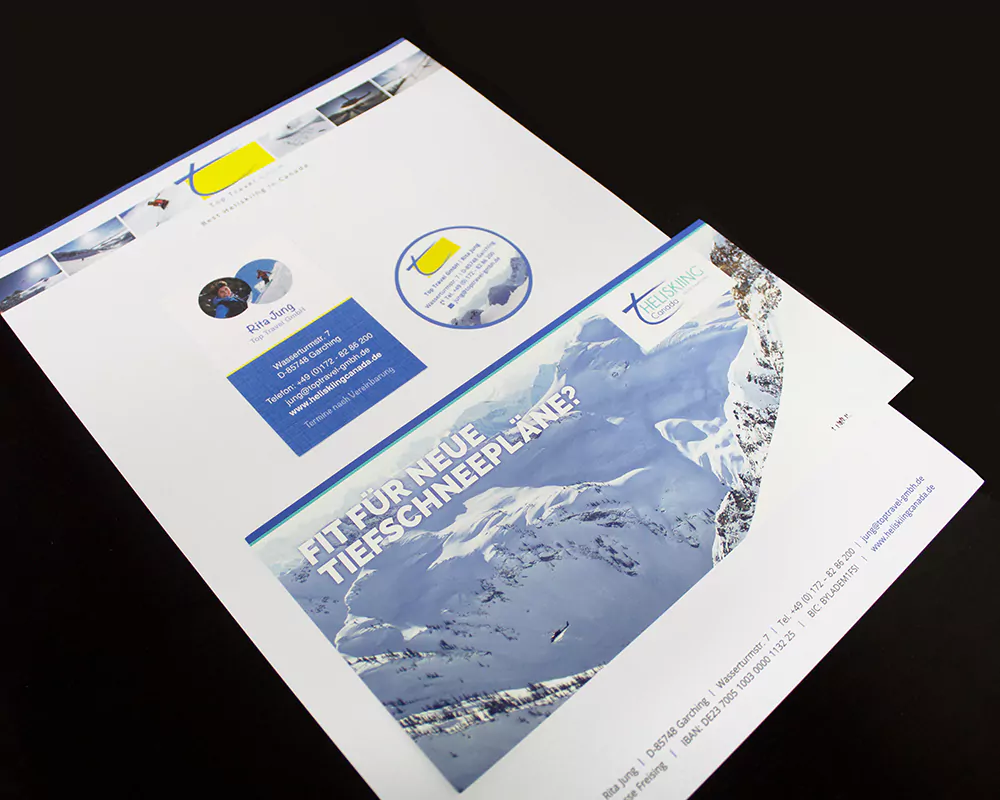 Corporate Design - Top Travel GmbH