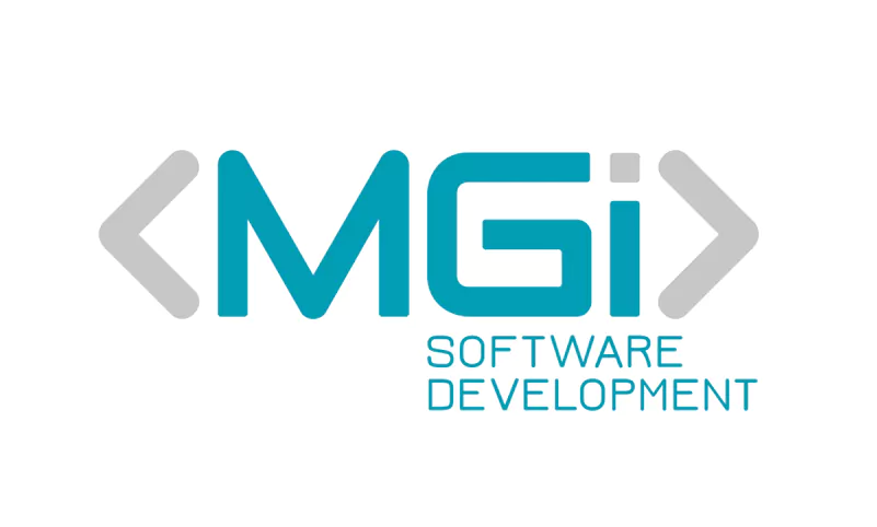 Logoentwicklung mit purpix Werbeagentur - MGi Software Development