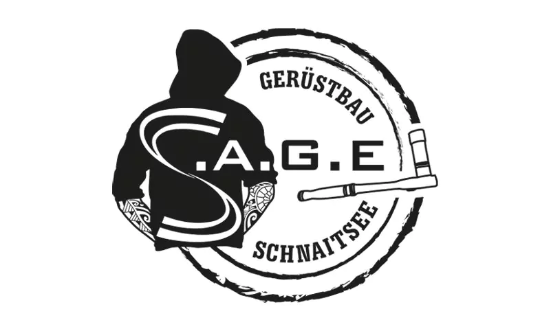 Logoentwicklung Referenzen - S.A.G.E Gerüstbau GmbH