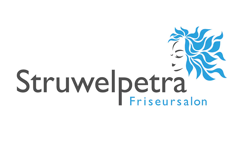 Logoentwicklung mit purpix Werbeagentur - Friseursalon Struwelpetra GbR