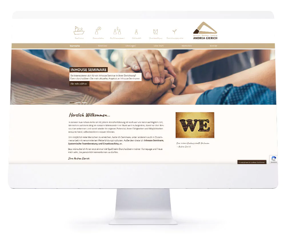 Webdesign - Andrea Gierich