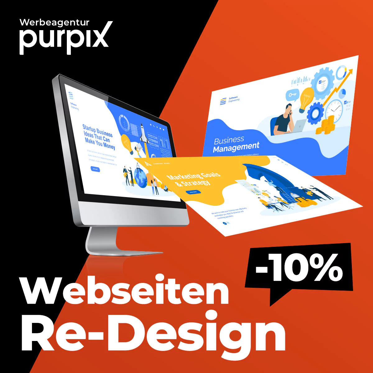 Werbeagentur purpix Aktion Re-Design 2023