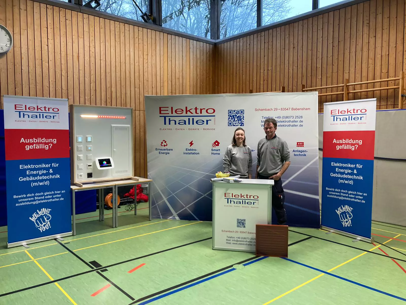 Elektro Thaller Messestand
